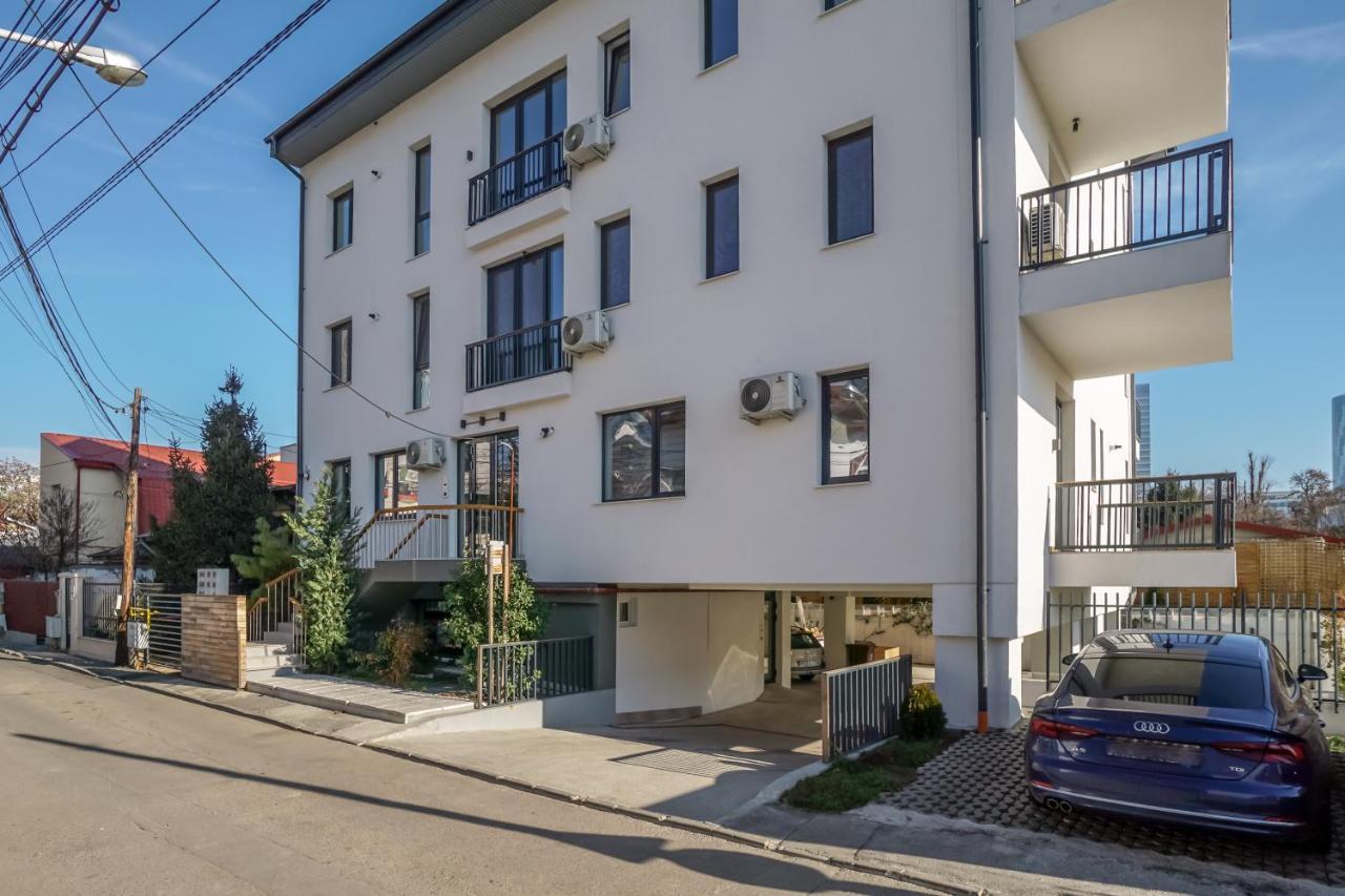 Bright Apartments Moments Away From Herastrau Park, Mall And Metro Bukarest Eksteriør billede